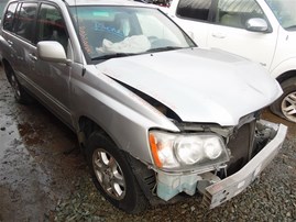 2002 Toyota Highlander Silver 3.0L AT 2WD #Z21681